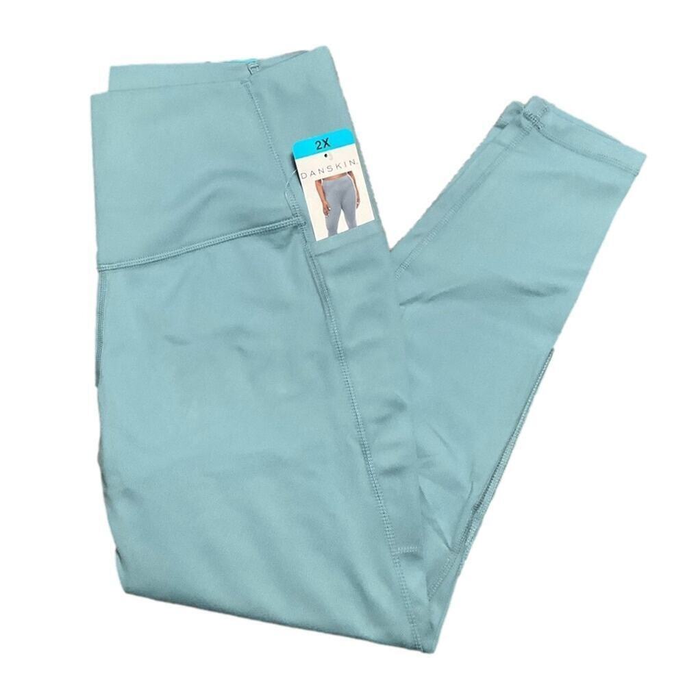 Danskin Active Ladies Legging Brushed HIgh Rise Soft Plus Size 2X NWT